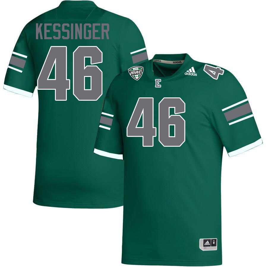 #46 Rudy Kessinger Eastern Michigan Jersey,Eastern Michigan University Eagles Football Jersey-Green